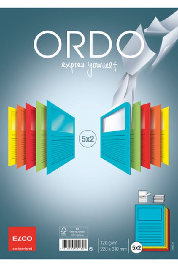 ELCO Sichthülle Ordo 120g A4 - Image 1