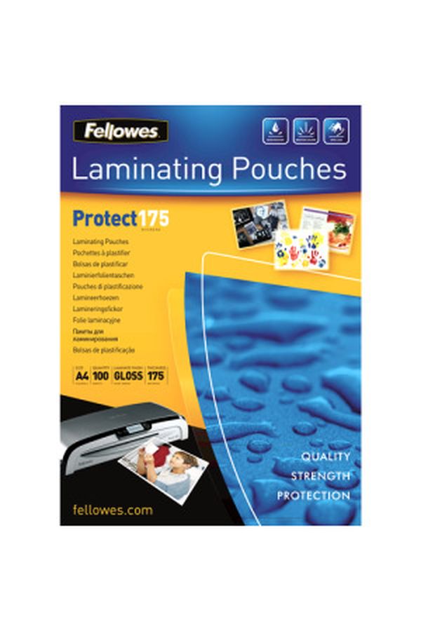 FELLOWES Folientasche 175mic A4 - Image 1