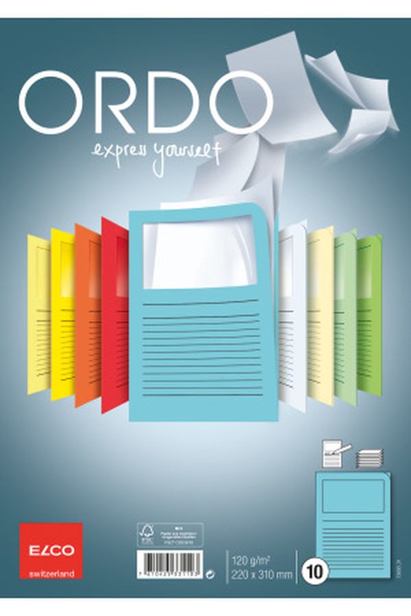ELCO Sichthülle Ordo 120g A4 - Image 1