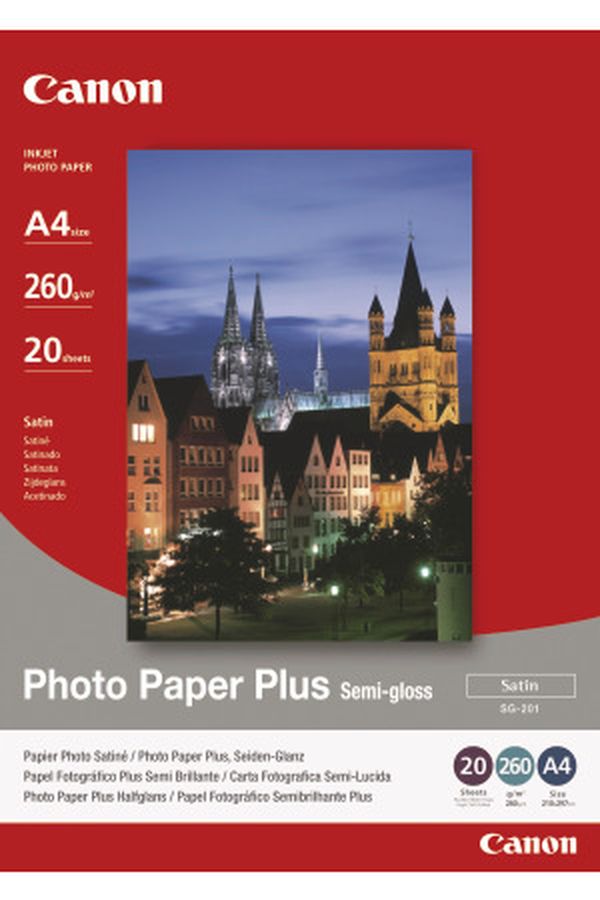 CANON Photo Paper Plus 260g A4 - Image 1