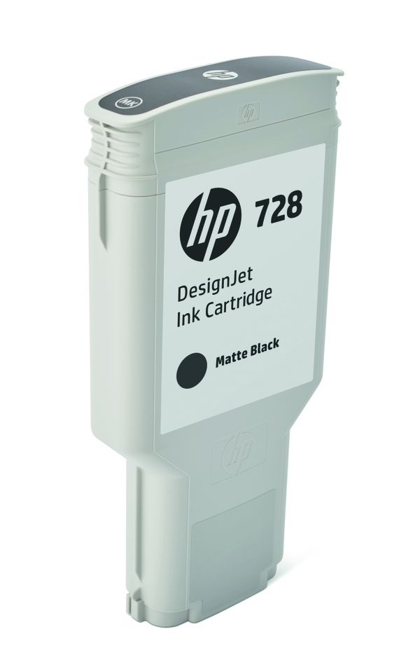 HP Tinte No.728 300ml matte black - Image 2