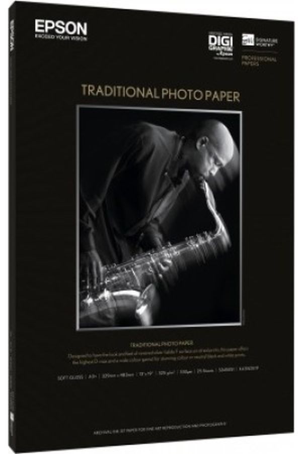 EPSON Traditional Photo Paper A3+ - Image 1