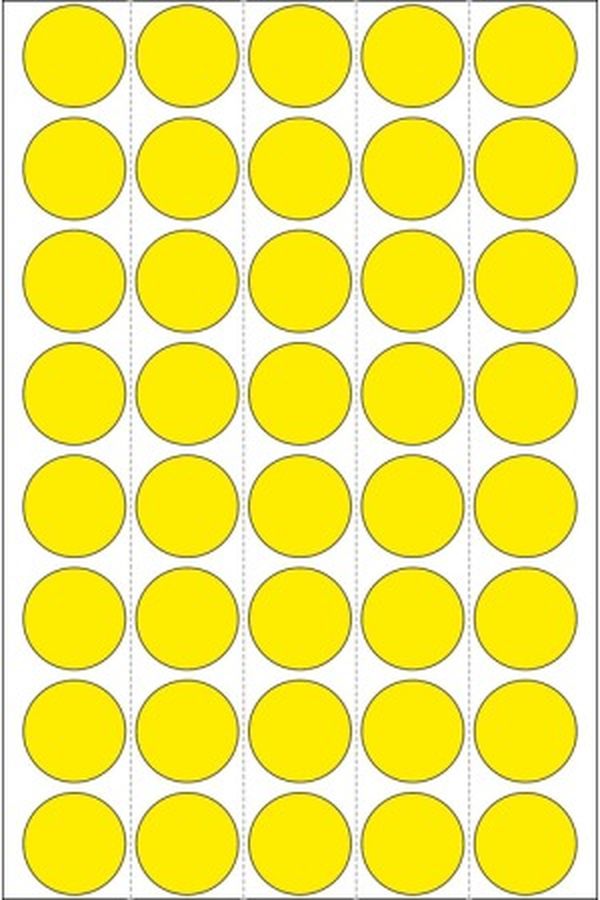 HERMA Markierungspunkte 19mm - Image 1