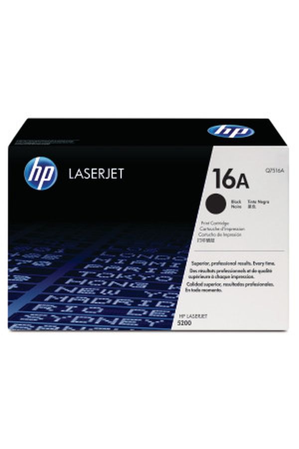 HP Toner-Modul 16A schwarz 12'000 Seiten - Image 1