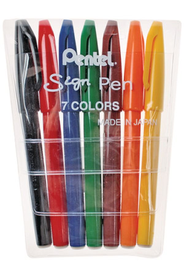 PENTEL Faserschreiber Sign Pen 2.0mm - Image 1