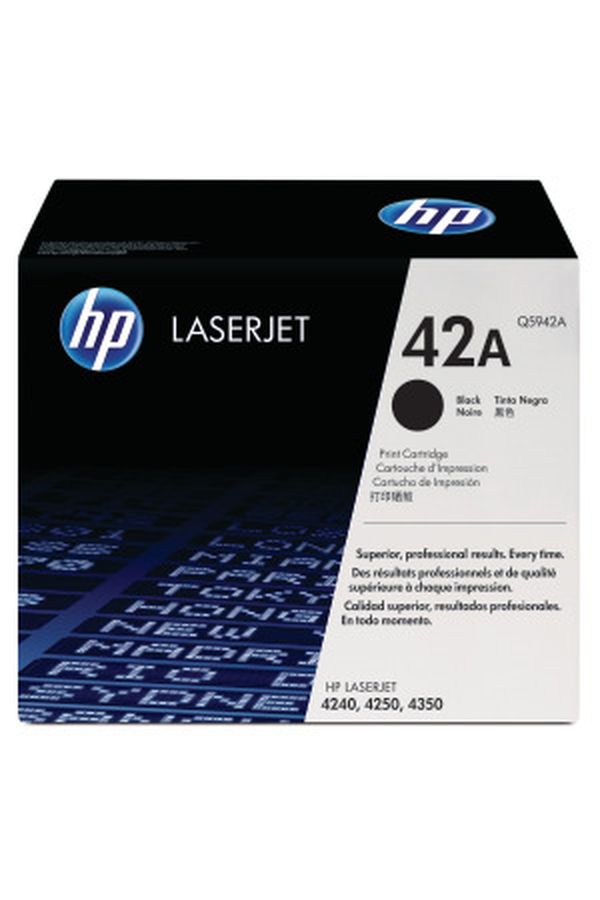 HP Toner-Modul 42A schwarz 10'000 - Image 1