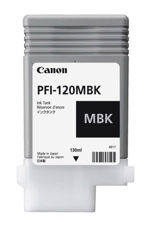 Canon Tinte PFI-120 130ml matt black - Image 1