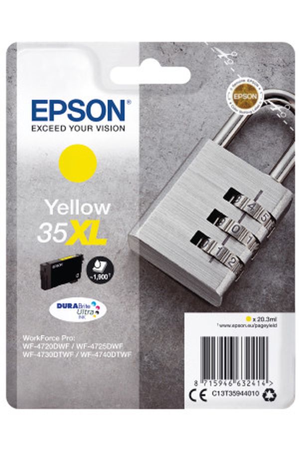 EPSON Tintenpatrone XL yellow - Image 1