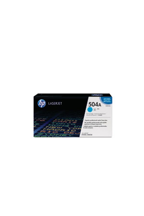 HP Toner-Modul 504A cyan 7'000 Seiten - Image 1