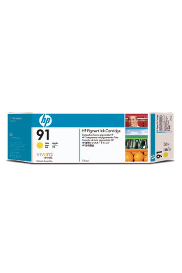HP Tinte No.91 775ml yellow - Image 1