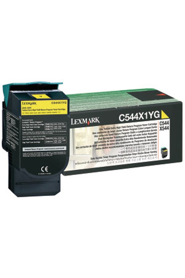 LEXMARK Toner-Modul Return yellow - Image 1