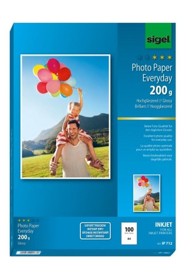 SIGEL InkJet Photo Paper Everyday A4 - Image 1