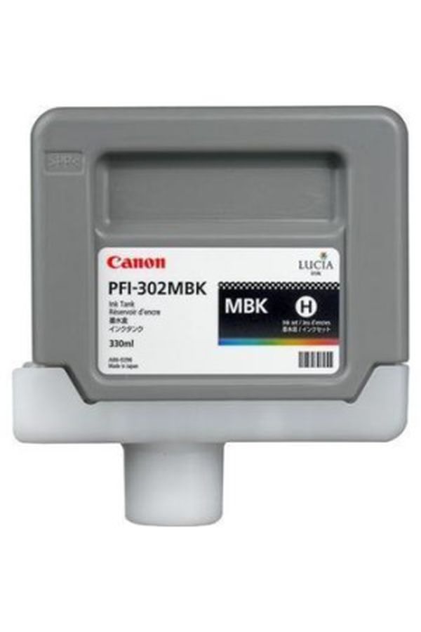 Canon Tinte PFI-302 330ml matt black - Image 1