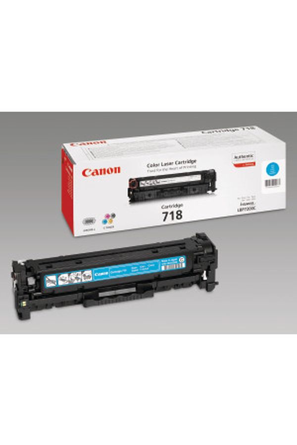 Canon Toner 718 cyan 2'900s. - Image 1