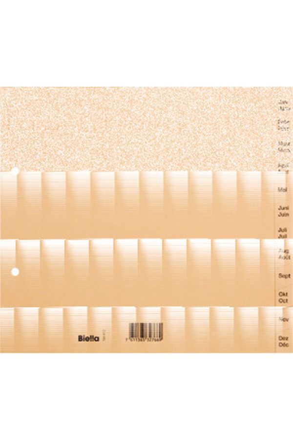 BIELLA Register Papier braun f. A4 - Image 1
