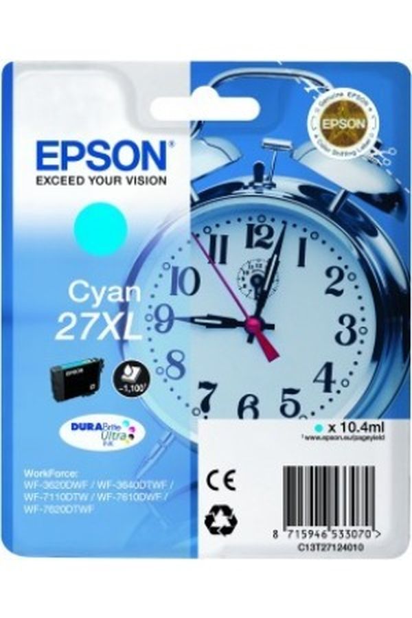 EPSON Tintenpatrone XL cyan - Image 1