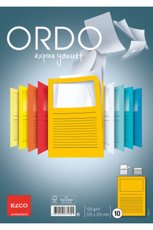 ELCO Sichthülle Ordo 120g A4 - Image 1