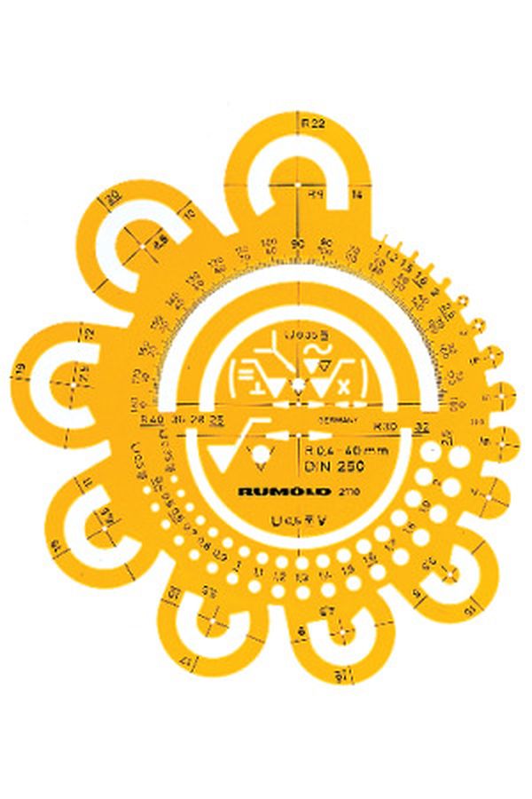 RUMOLD Abrundungsschablone - Image 1