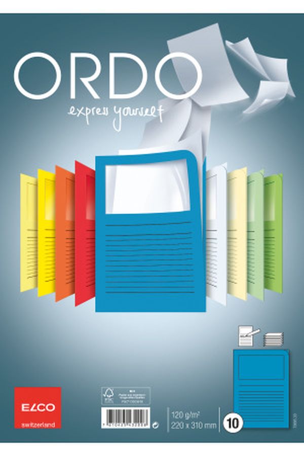 ELCO Sichthülle Ordo 120g A4 - Image 1