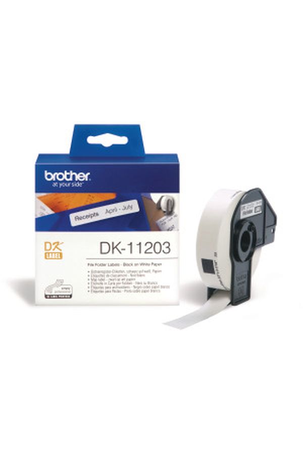 PTOUCH Ordner-Etiketten 17x87mm - Image 1