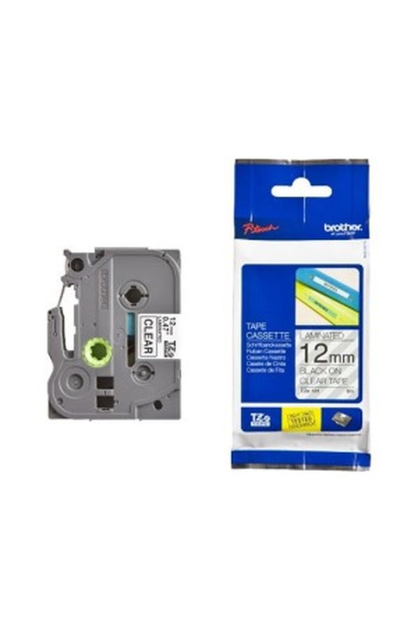 PTOUCH Band, laminiert schwarz/klar - Image 1