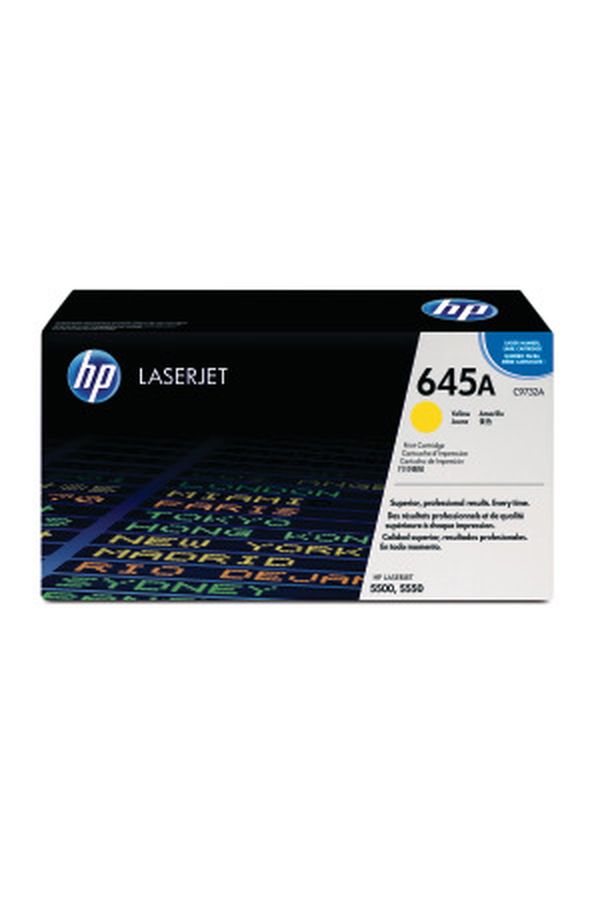 HP Toner-Modul 645A yellow 12'000s. - Image 1
