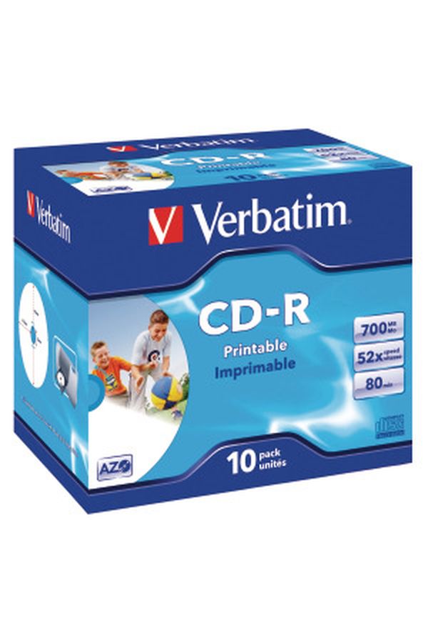 VERBATIM CD-R Jewel 80MIN/700MB - Image 1