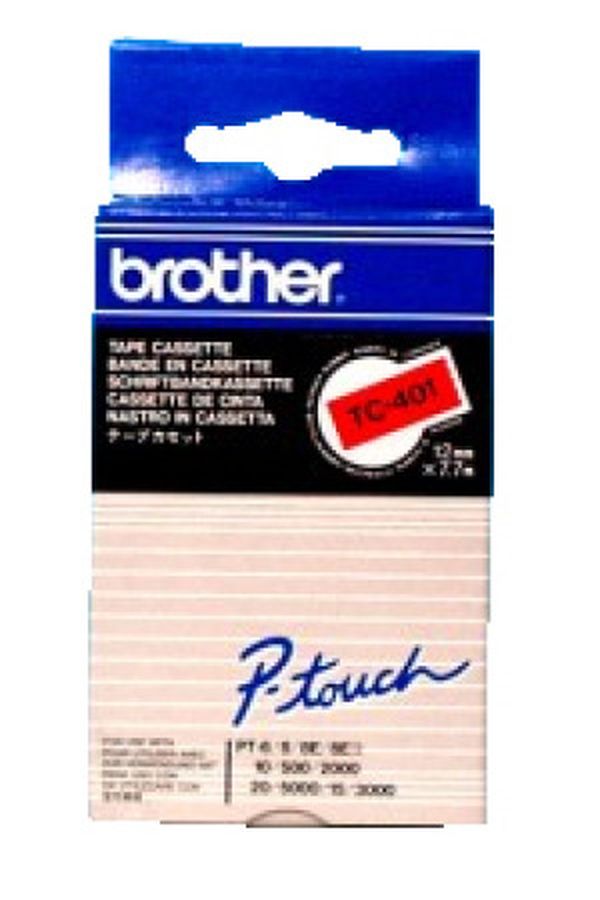 PTOUCH Band, laminiert schwarz/rot - Image 1