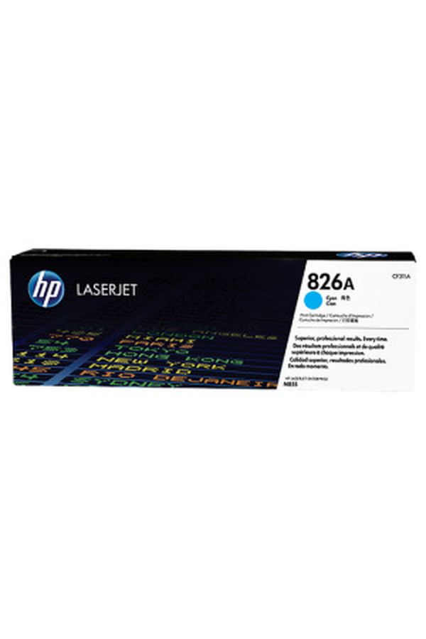 HP Toner-Modul 826A cyan - Image 1