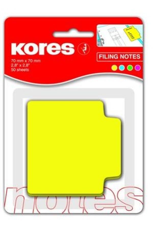 KORES NOTES REGISTER 70x70mm - Image 1