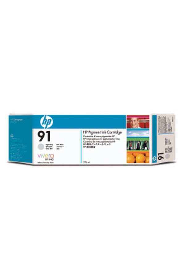 HP Tinte No.91 775ml light grey - Image 1
