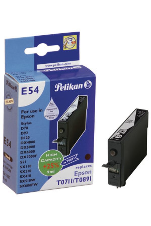 PELIKAN Tintenpatrone E54 schwarz - Image 1