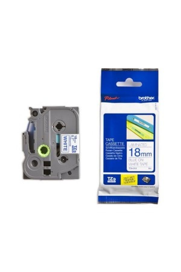 PTOUCH Band, laminiert blau/weiss - Image 1