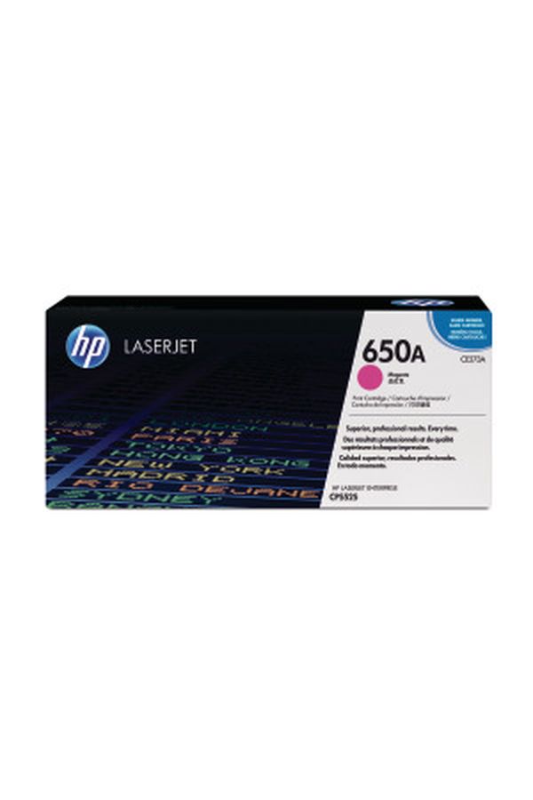 HP Toner-Modul 650A magenta 15'000 Seiten - Image 1