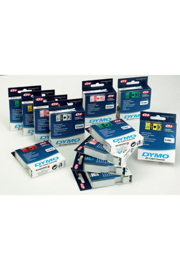 DYMO Schriftband D1 blau/transp. - Image 1