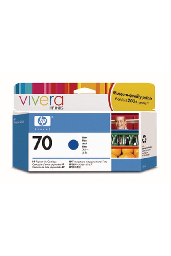 HP Tinte No.70 130ml blue Schnäppchen - Image 1