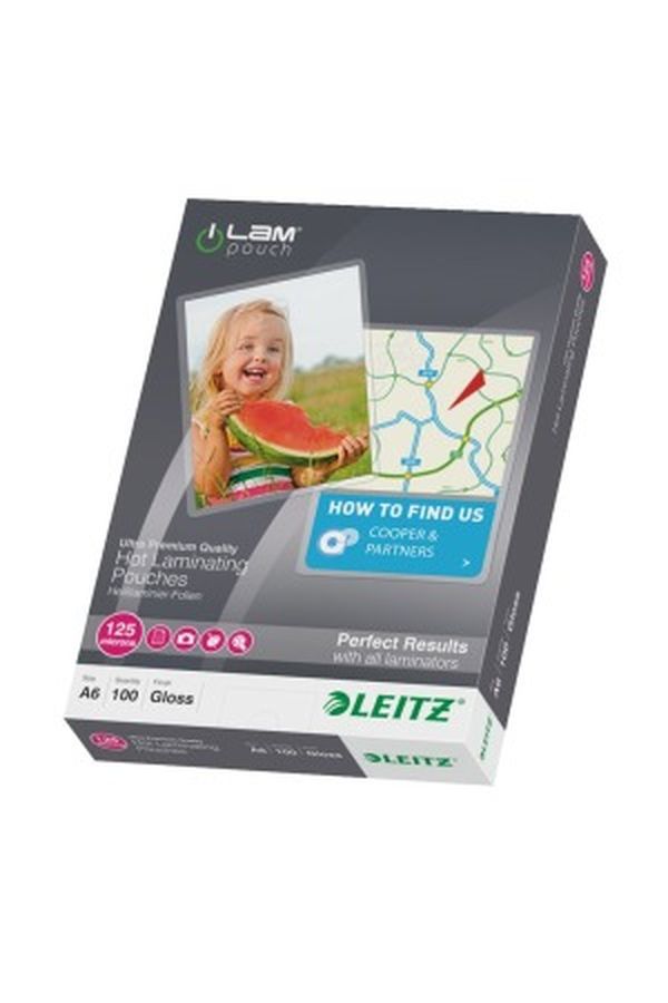 LEITZ Laminier-Folientasche A6 - Image 1