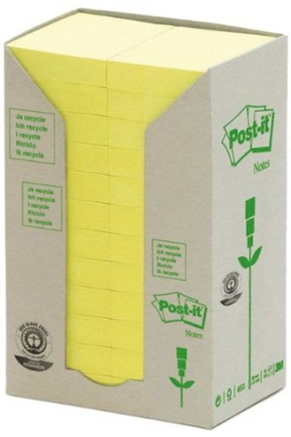 POST-IT Haftnotizen Recycling 51x38mm - Image 1