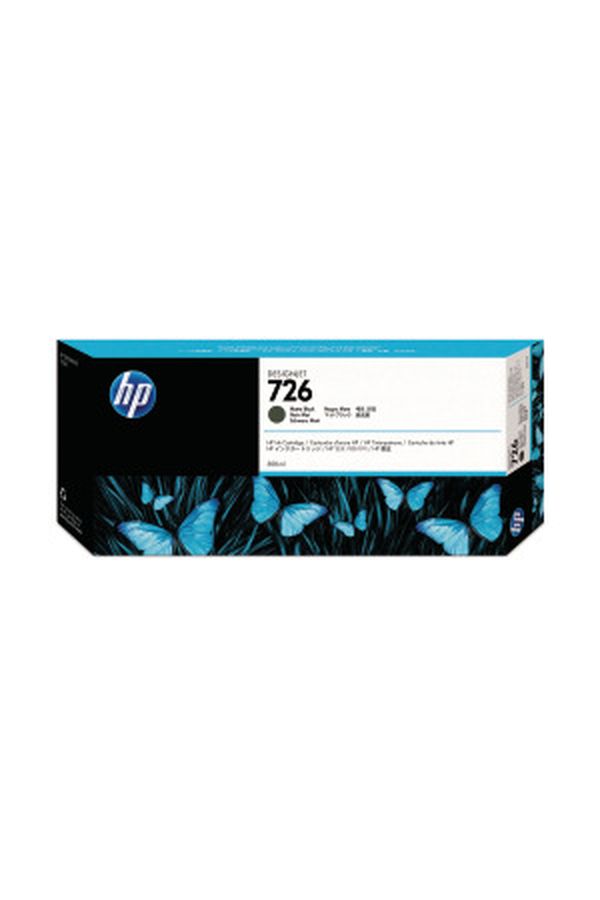 HP Tinte No.726 300ml matte black - Image 1