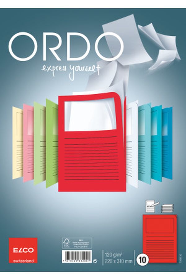 ELCO Sichthülle Ordo 120g A4 - Image 1