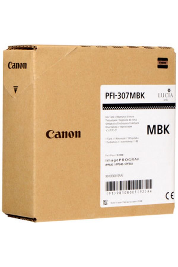 Canon Tinte PFI-307 330ml matt black - Image 1
