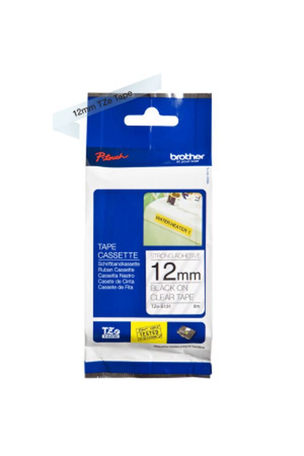 PTOUCH Band, strong/adh. schwarz/klar - Image 1