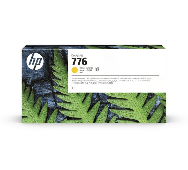 HP Tinte No.776 1000ml yellow - Image 1