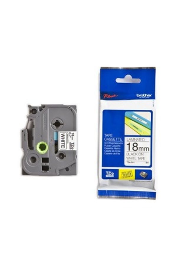 PTOUCH Band, laminiert schwarz/weiss - Image 1