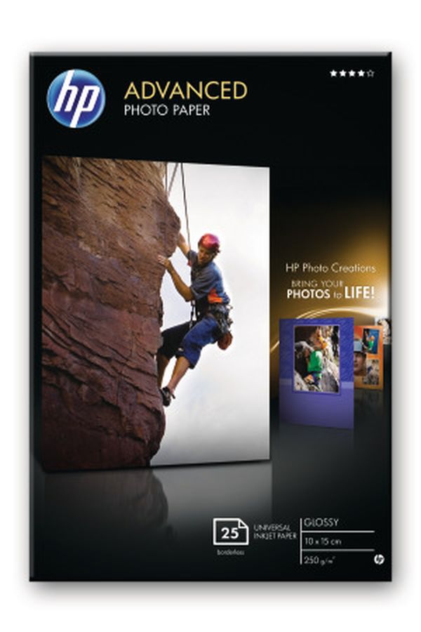 HP Advanced Glossy Photo 10x15cm - Image 1