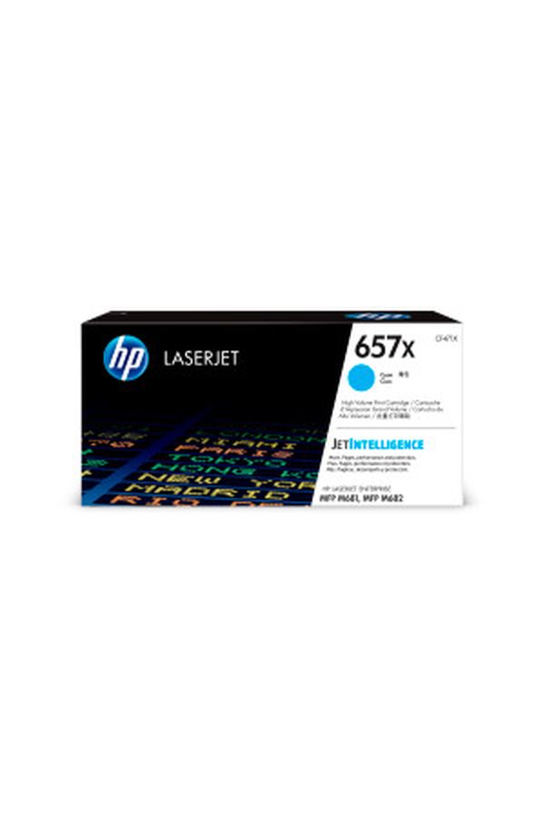HP Toner-Modul 657X cyan 23'000 S. - Image 1