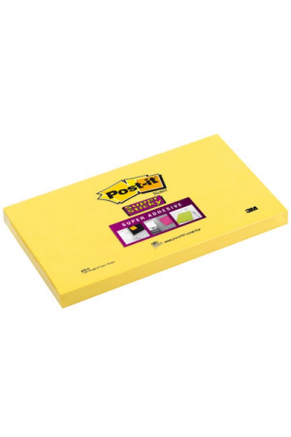 POST-IT Block Super Sticky 76x127mm - Image 1