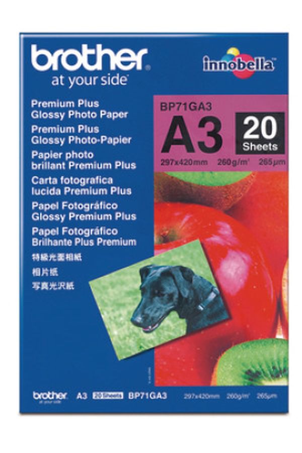 BROTHER Photo Paper glossy 260g A3 - Image 1
