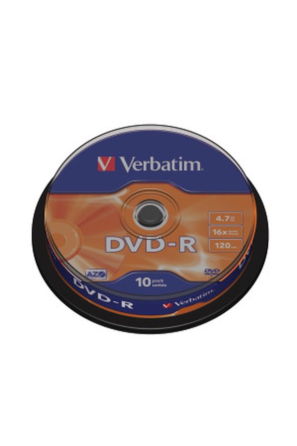 VERBATIM DVD-R Spindle 4.7GB - Image 1