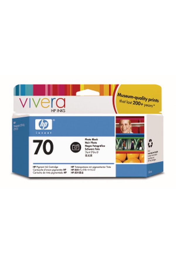 HP Tinte No.70 130ml photo black Schnäppchen - Image 1